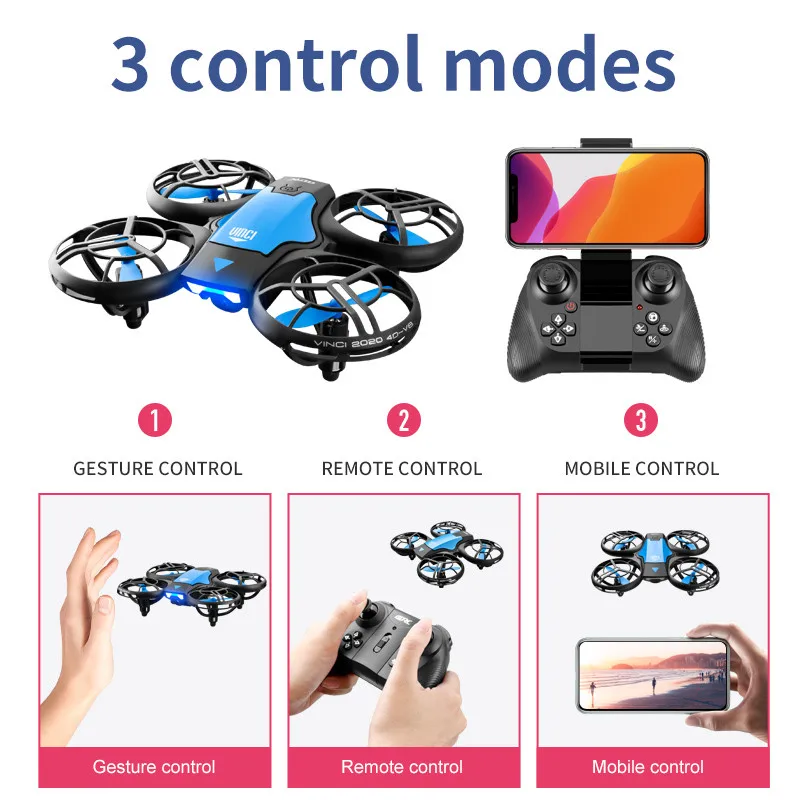 V8 New Mini Drone 4K Professio - đánh giá và giá Drone Racing Camera