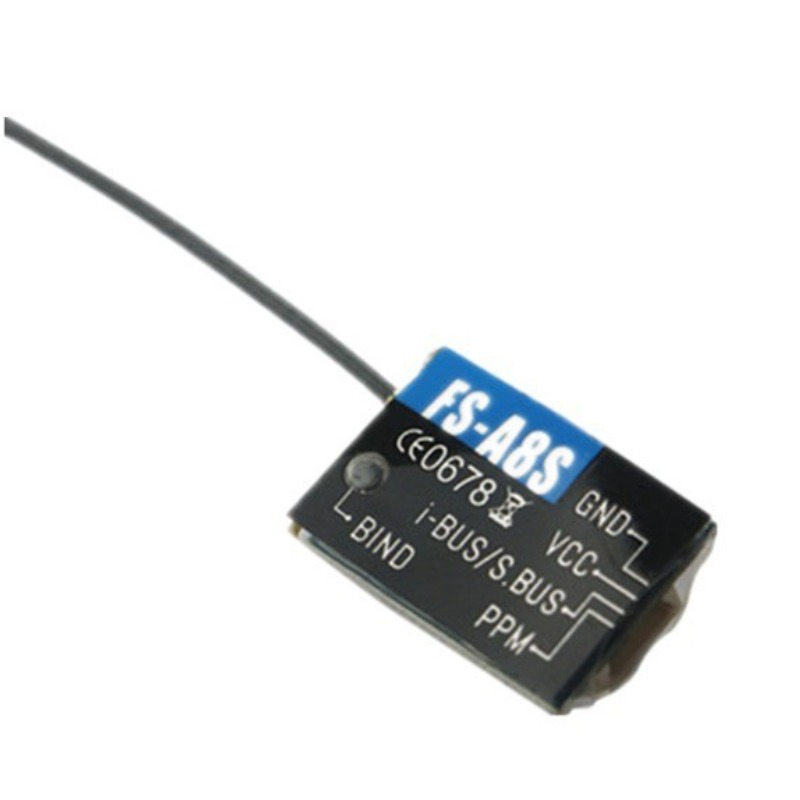 FS-A8S 2.4G 8CH Mini RC Receiv - đánh giá và giá Drone Racing Receiver