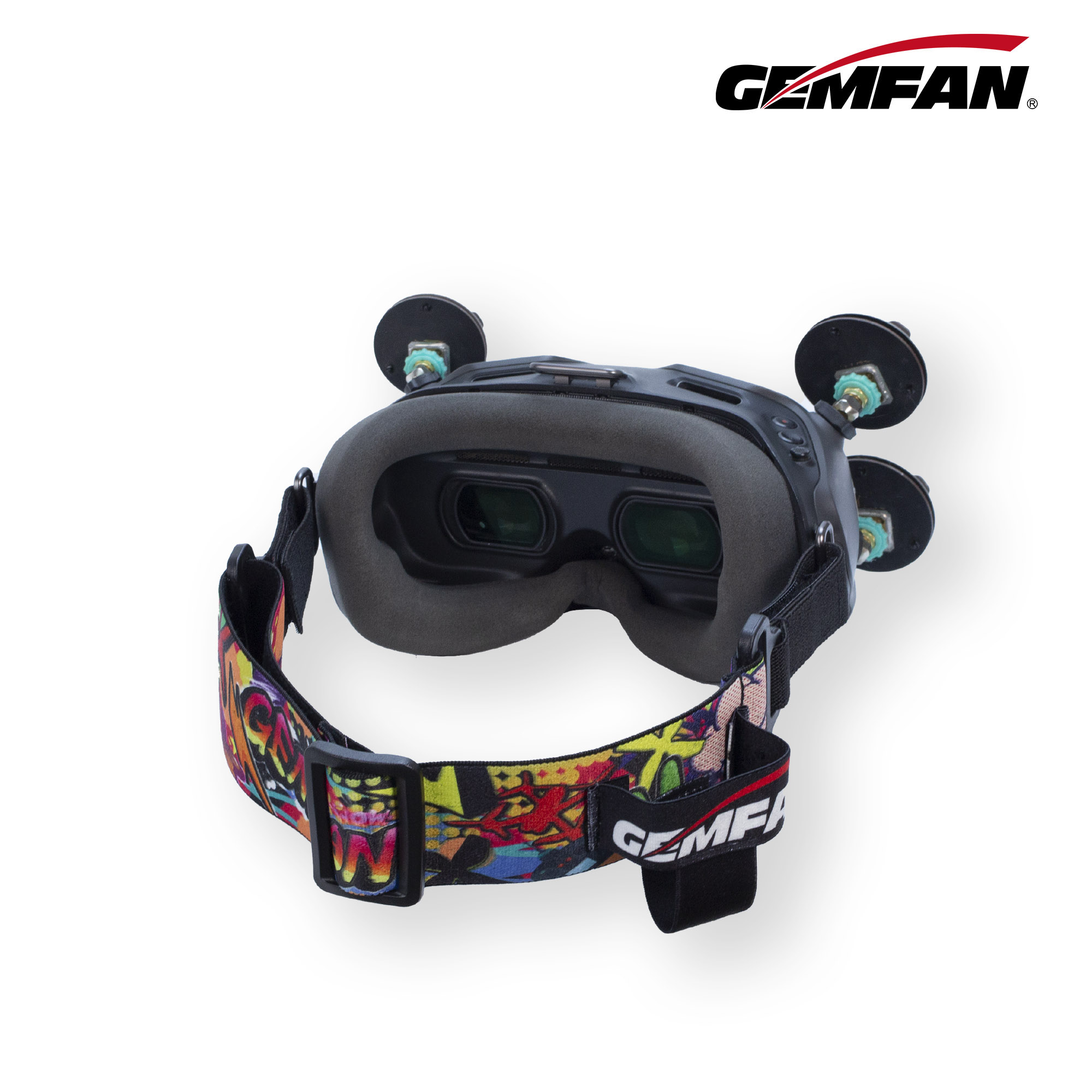 GEMFAN GOGGLE Battery Strap FP - đánh giá và giá Drone Racing Gate