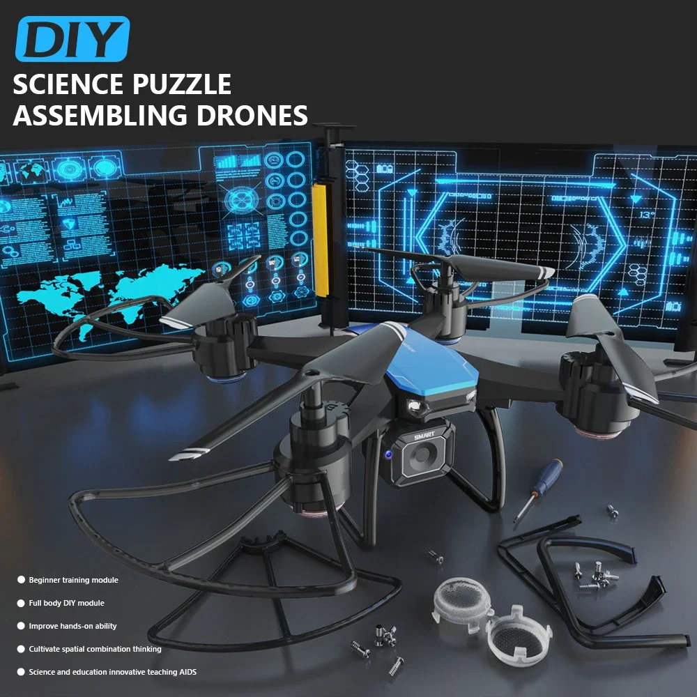 JJRC H108 DIY Teaching Assembl - đánh giá và giá Drone Racing Camera