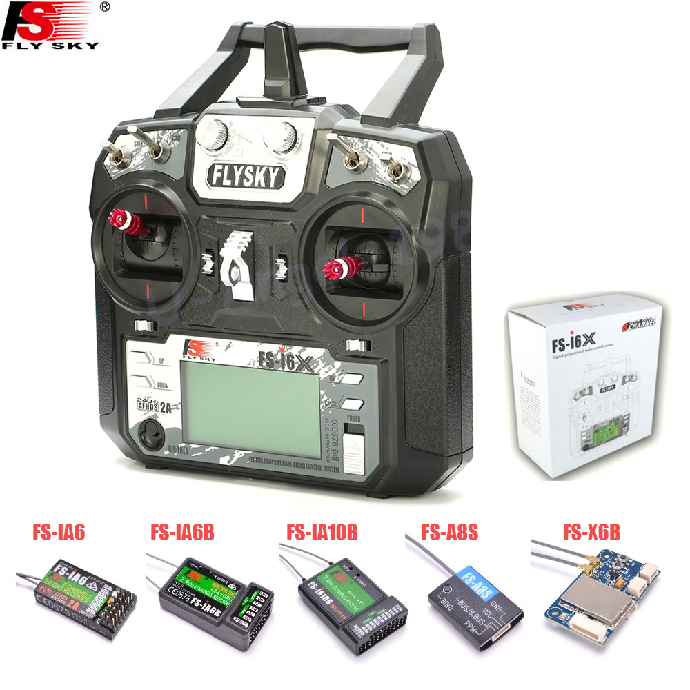 FLYSKY FS-i6X FS i6X 10CH 2.4G - đánh giá và giá Drone Racing Receiver